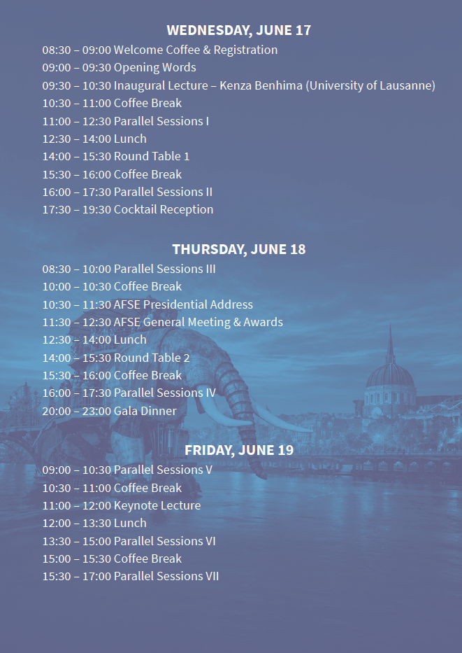 Conference overview